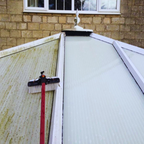 conservatory roof cleaning